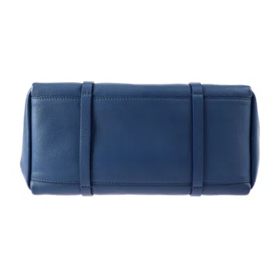 Pre-owned Balenciaga Blue Leather Tote Bag ()