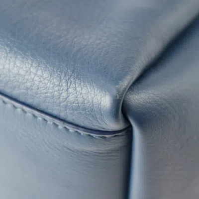 Pre-owned Balenciaga Blue Leather Tote Bag ()
