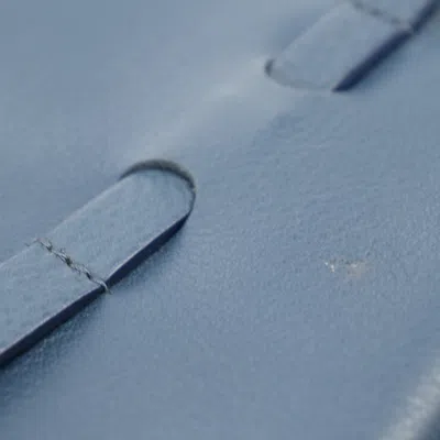 Pre-owned Balenciaga Blue Leather Tote Bag ()