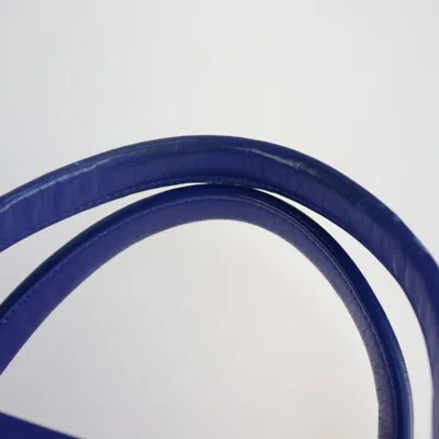 Pre-owned Balenciaga Blue Nylon Handbag Shopping Bag Tote Bag ()
