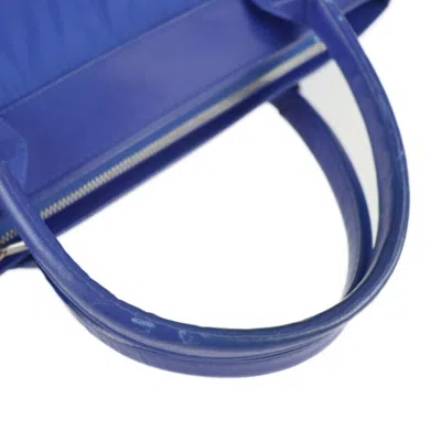 Pre-owned Balenciaga Blue Nylon Handbag Shopping Bag Tote Bag ()