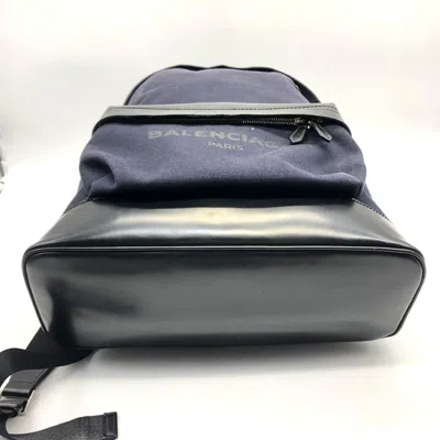 Pre-owned Balenciaga Navy Other Backpack ()