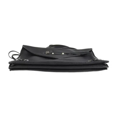 Pre-owned Balenciaga Paper Black Leather Handbag Shopping Bag Shoulder Bag ()
