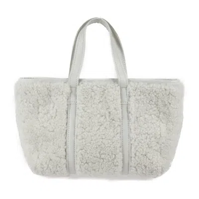 Pre-owned Balenciaga White Leather Handbag Tote Bag ()