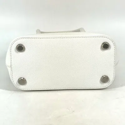 Pre-owned Balenciaga White Leather Shoulder Bag ()