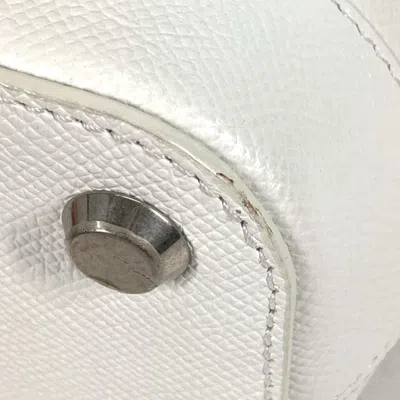 Pre-owned Balenciaga White Leather Shoulder Bag ()