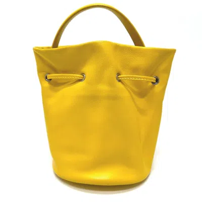 Pre-owned Balenciaga Yellow Leather Shoulder Bag ()