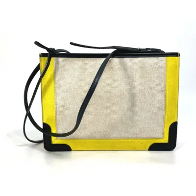 Pre-owned Balenciaga Yellow Leather Shoulder Bag ()