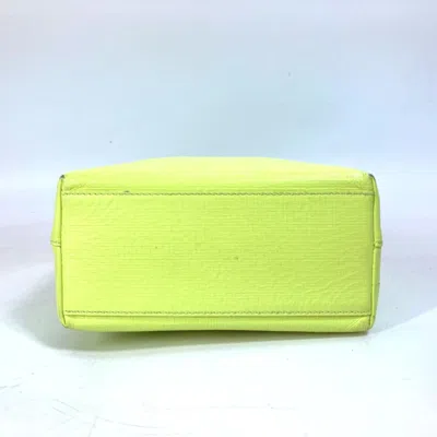Pre-owned Balenciaga Yellow Leather Tote Bag ()