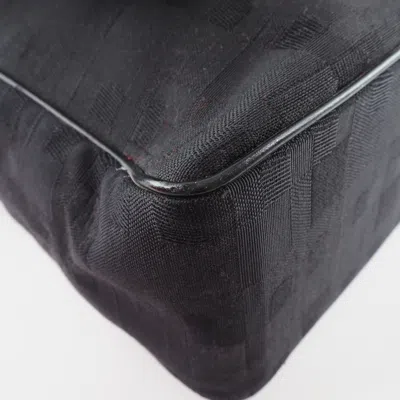 Pre-owned Bally Black Canvas Shoulder Bag ()