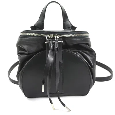 Pre-owned Bally Black Leather Backpack ()