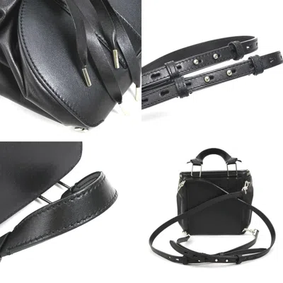 Pre-owned Bally Black Leather Backpack ()