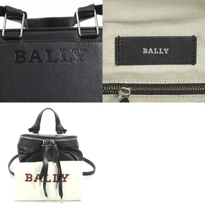 Pre-owned Bally Black Leather Backpack ()