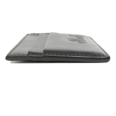 Pre-owned Bally Black Leather Coin Purse/coin Case ()