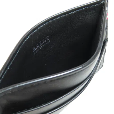 Pre-owned Bally Black Leather Coin Purse/coin Case ()