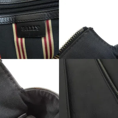 Pre-owned Bally Black Leather Shoulder Bag ()