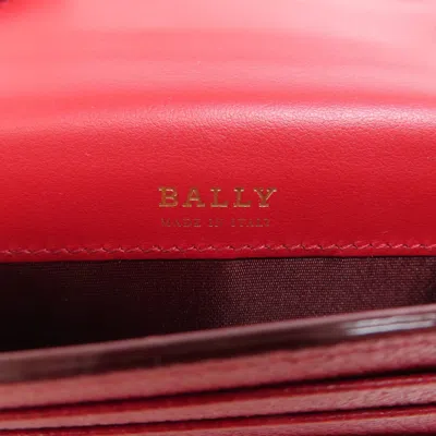 Pre-owned Bally Red Color Leather Coin Purse/coin Case ()