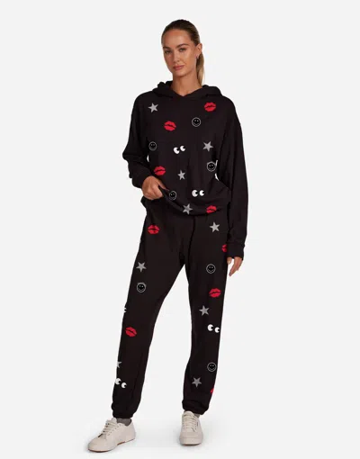 Lauren Moshi Tanzy Emoji Love In Black