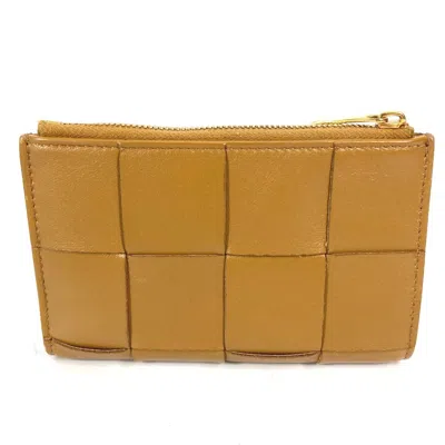 Pre-owned Bottega Veneta Beige Leather Wallet (bi-fold) ()