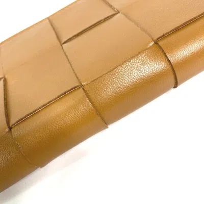 Pre-owned Bottega Veneta Beige Leather Wallet (bi-fold) ()