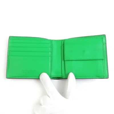 Pre-owned Bottega Veneta Black Leather Wallet (bi-fold) ()