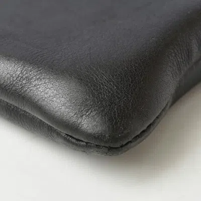 Pre-owned Bottega Veneta Black Messenger Bag Shoulder Bag ()