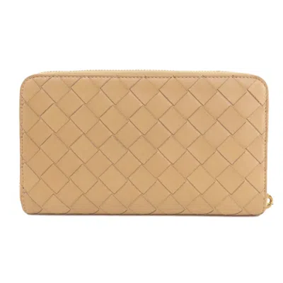 Pre-owned Bottega Veneta Brown Leather Coin Purse/coin Case ()