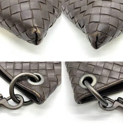Pre-owned Bottega Veneta Brown Intrecciato Shoulder Bag ()
