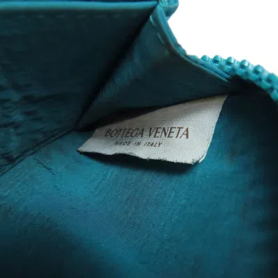 Pre-owned Bottega Veneta Green Rubber Coin Purse/coin Case ()