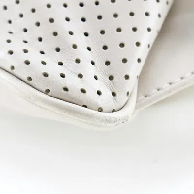 Pre-owned Bottega Veneta Ivory Leather Backpack ()