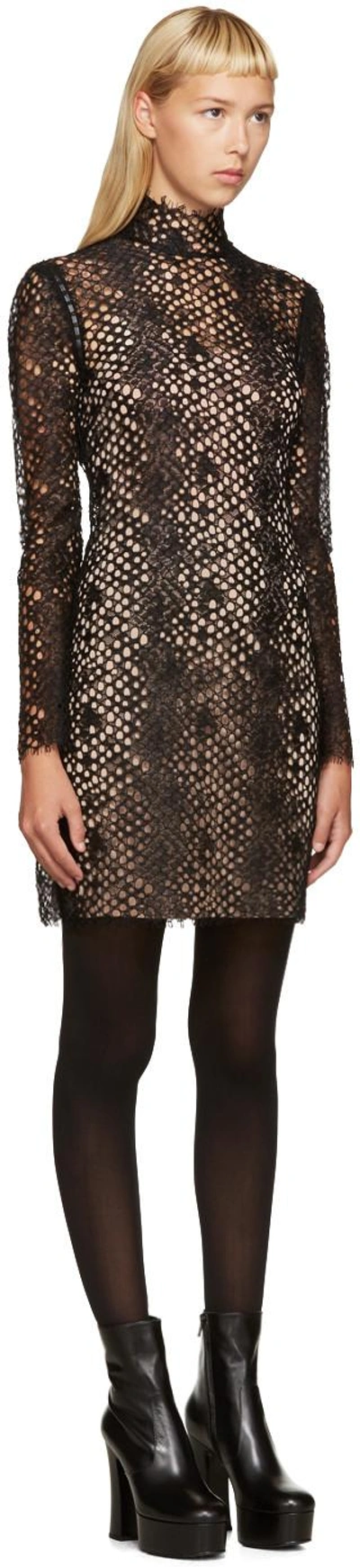 Shop Alexander Wang Black Lace Dress