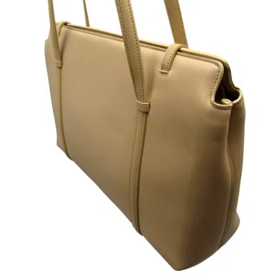 Pre-owned Cartier Beige Leather Shoulder Bag ()