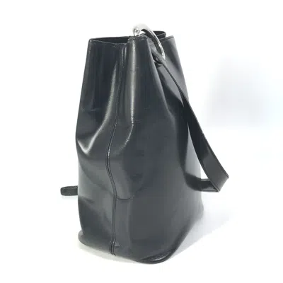 Pre-owned Cartier Black Leather Shoulder Bag ()