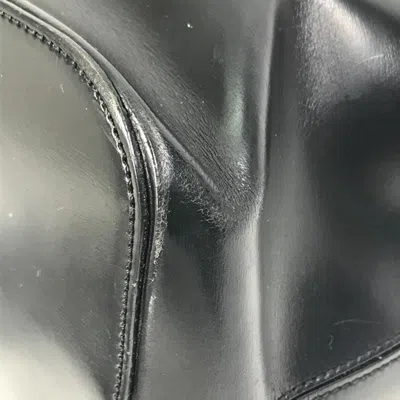 Pre-owned Cartier Black Leather Shoulder Bag ()