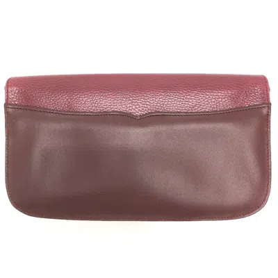Pre-owned Cartier Other Leather Clutch Bag ()