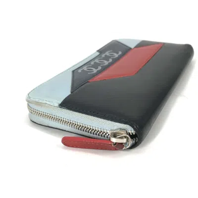Pre-owned Chanel Black Leather Long Wallet (bi-fold) ()