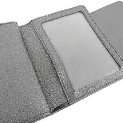 Pre-owned Chanel Black Leather Wallet (tri-fold) ()