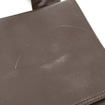 Pre-owned Chanel Brown Leather Shoulder Bag ()