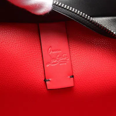 Christian Louboutin Cabata Zipped Ns Tote In Leather In Black