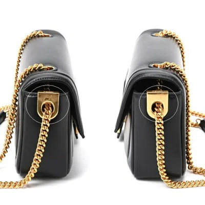 Pre-owned Fendi Black Leather Shoulder Bag ()