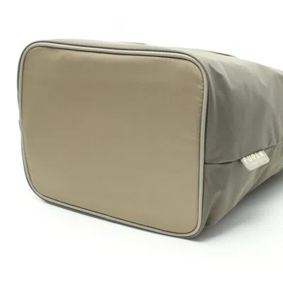 Furla Logo-handles Tote Bag In Beige, Green