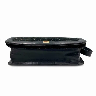 Pre-owned Givenchy Black Suede Leather Shoulder Bag ()
