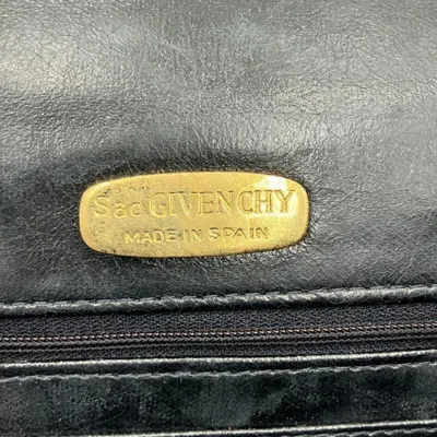 Pre-owned Givenchy Black Suede Leather Shoulder Bag ()