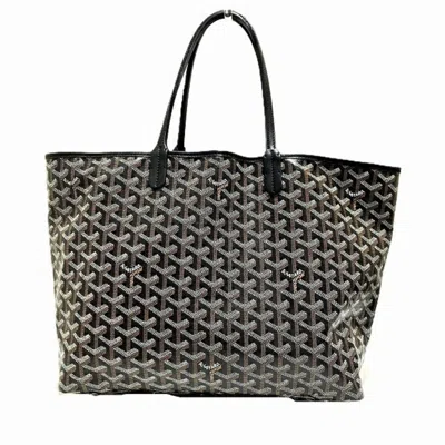 Pre-owned Goyard Beige Brown Pvc Leather Tote Bag () In Beige, Brown