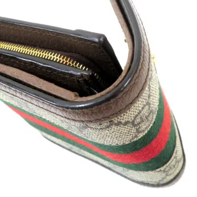 Pre-owned Gucci Beige Canvas Coin Purse/coin Case ()