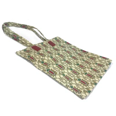 Pre-owned Gucci Beige Cloth Tote Bag ()