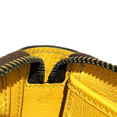 Pre-owned Gucci Beige Pvc Leather Long Wallet (bi-fold) ()