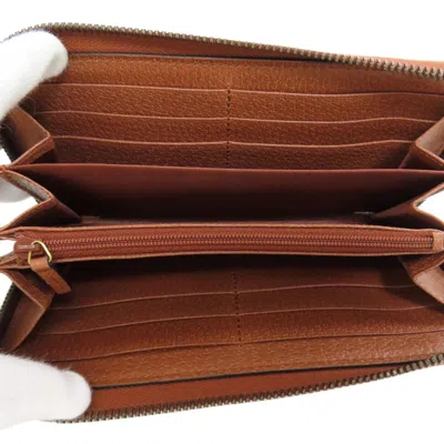 Pre-owned Gucci Brown Canvas Coin Purse/coin Case ()