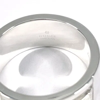 Pre-owned Gucci Silver Silver 925 Band Ring ()