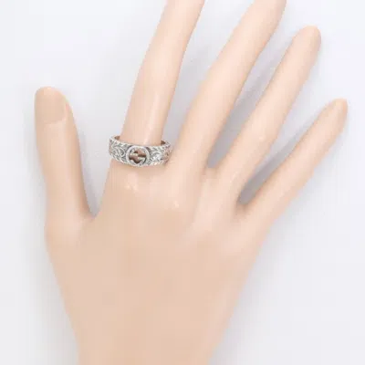 Pre-owned Gucci Silver Silver 925 Band Ring ()